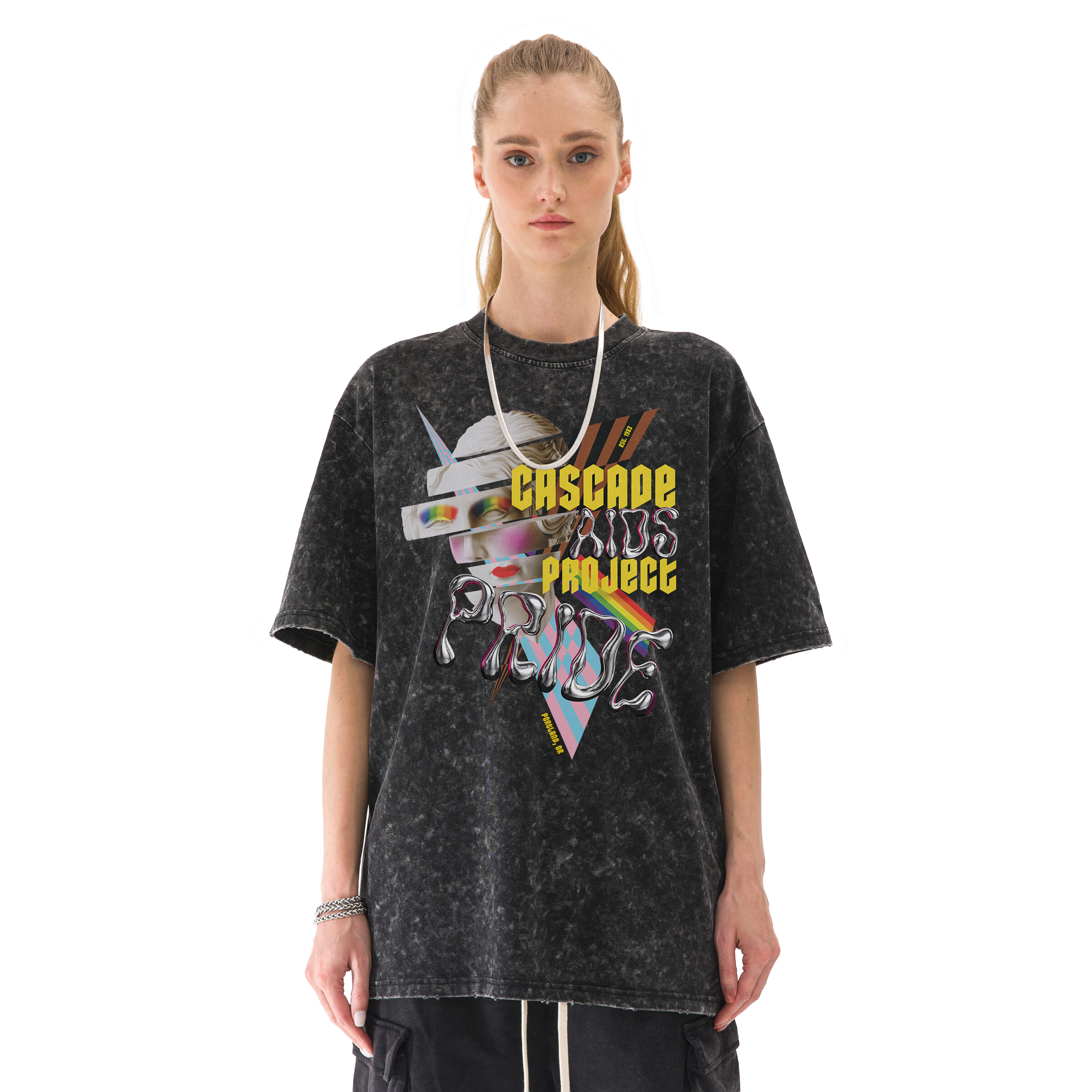 Chrome Renaissance Pride Oversized T-Shirt
