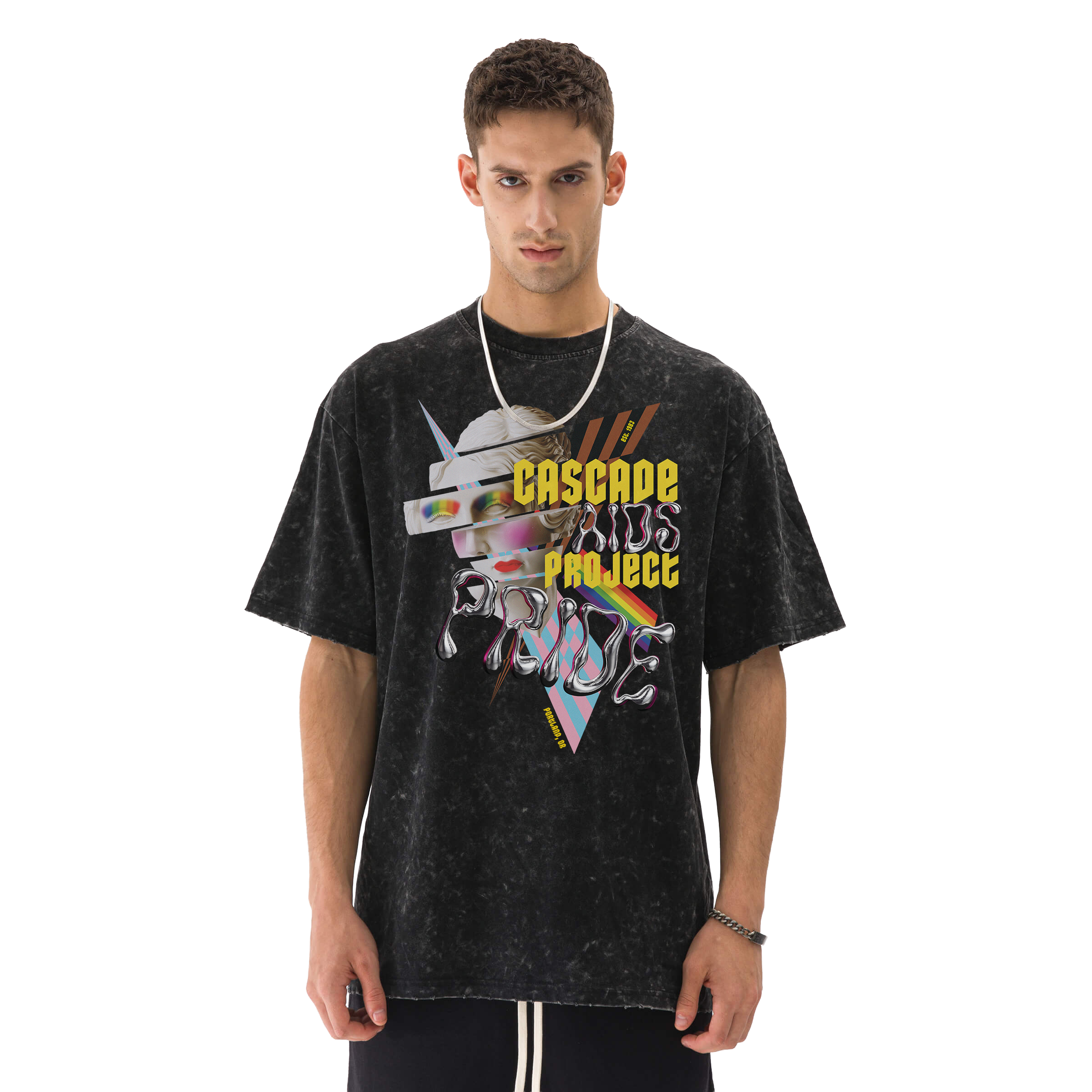 Chrome Renaissance Pride Oversized T-Shirt