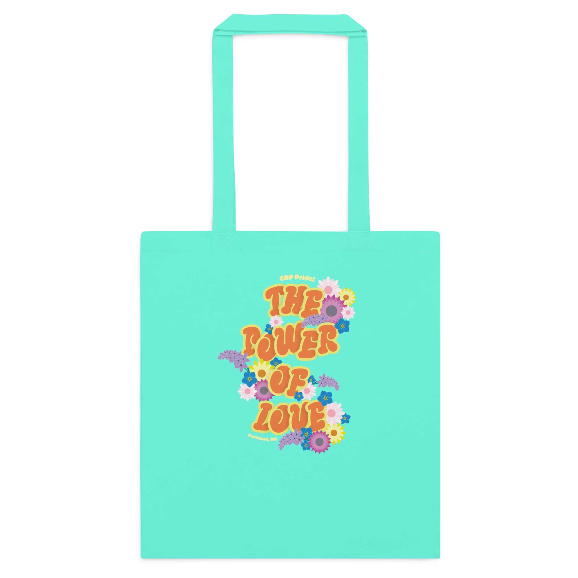 The Power of Love Cotton Tote Bag