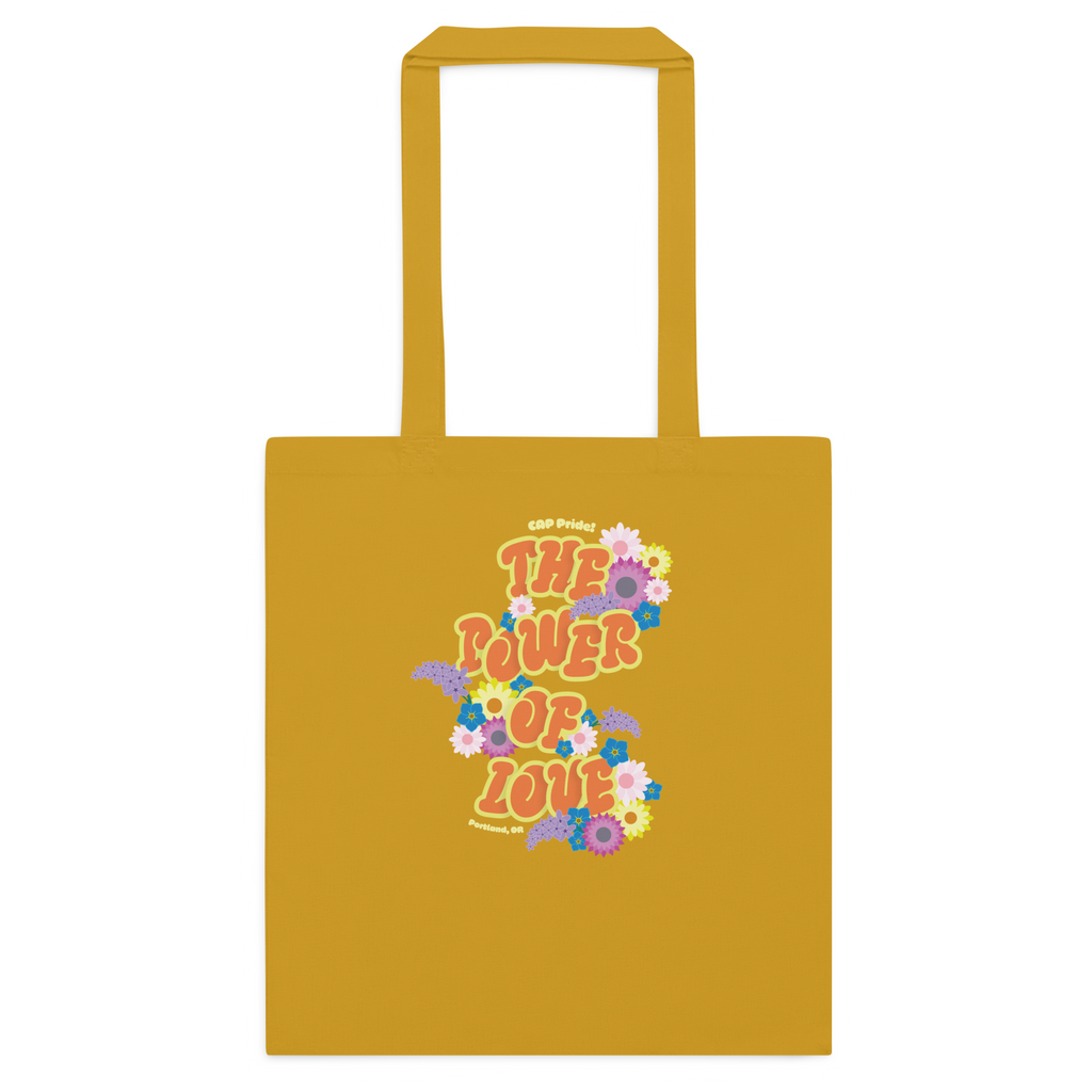 The Power of Love Cotton Tote Bag