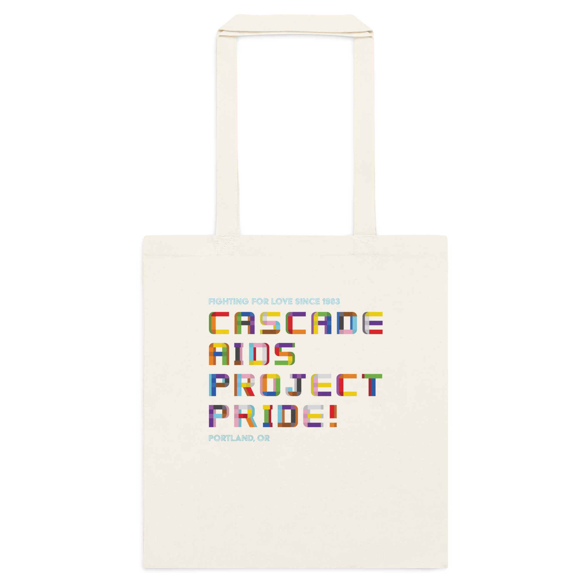 Fighting for Love Since 1983 Cotton Tote Bag