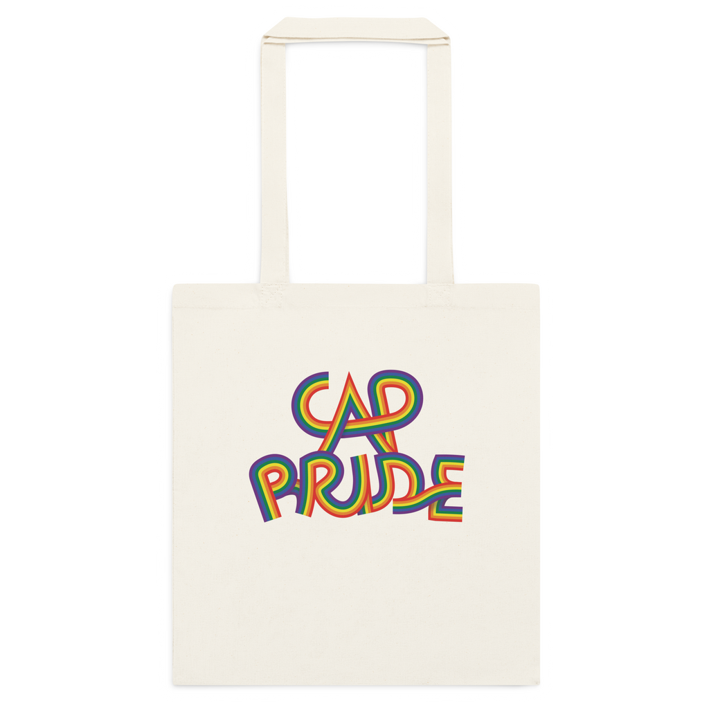 CAP Pride Rainbow Cotton Tote Bag