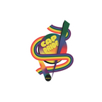 CAP Pride Retro Rainbow Kiss-Cut Vinyl Decal