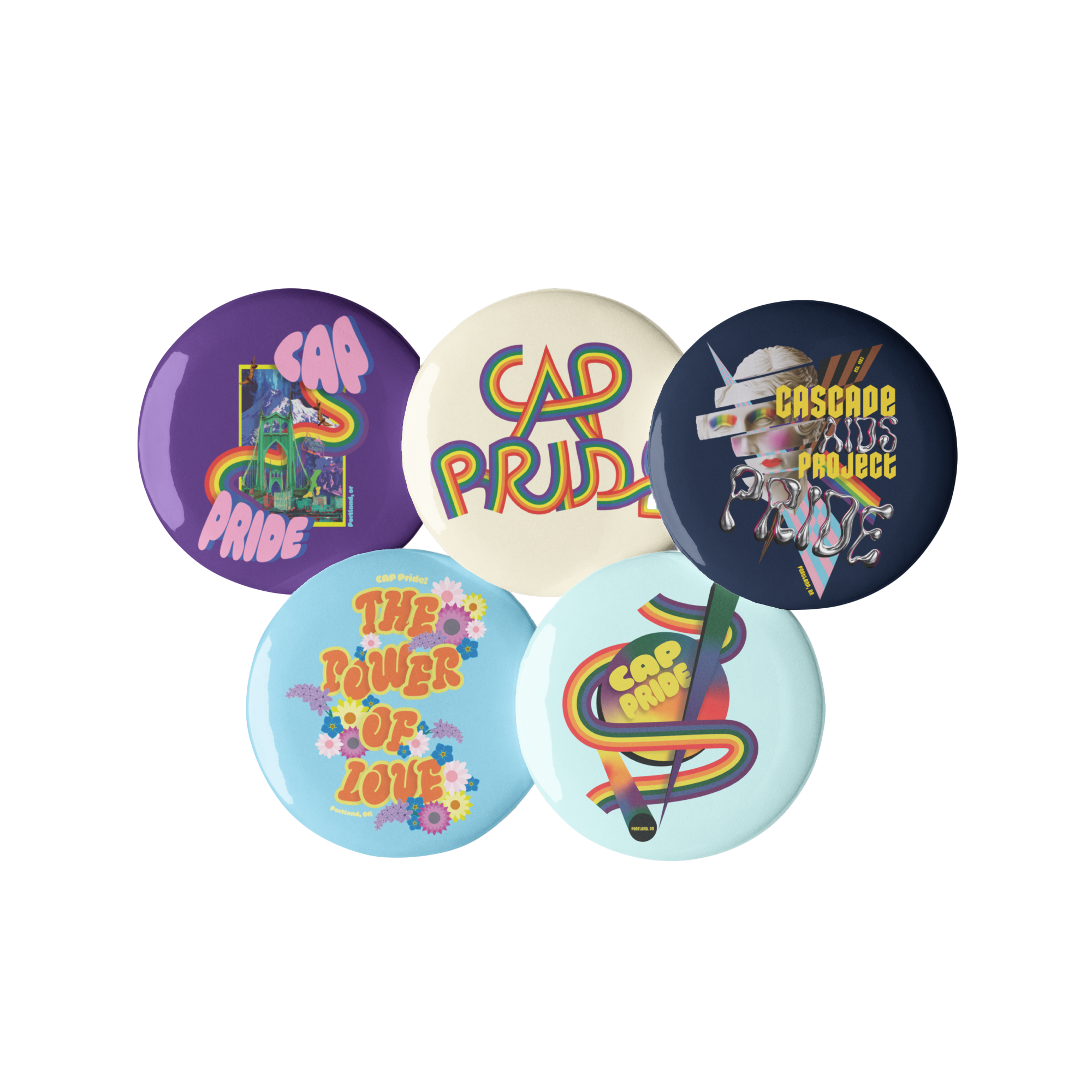 CAP Pride Collector's Pin Set