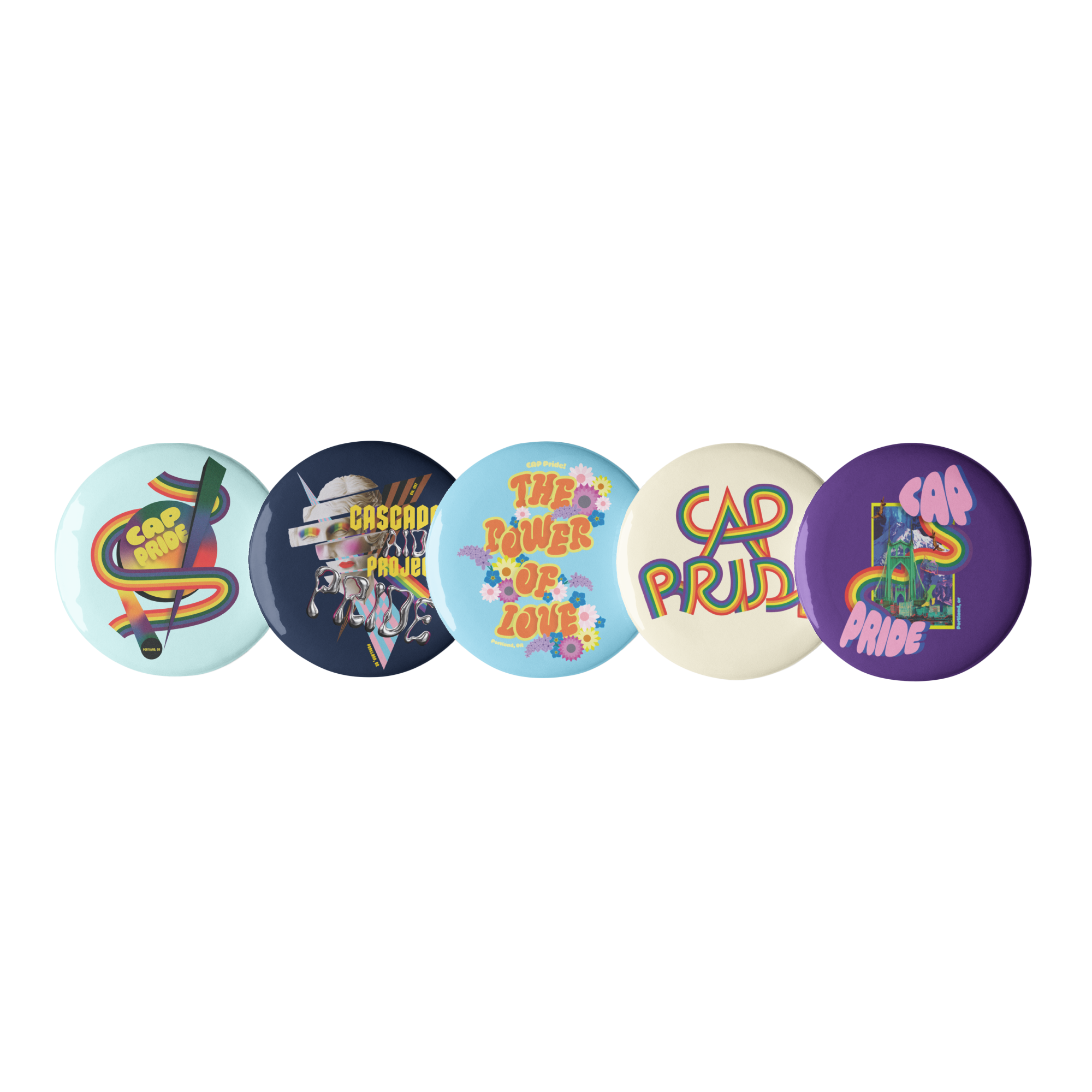 CAP Pride Collector's Pin Set