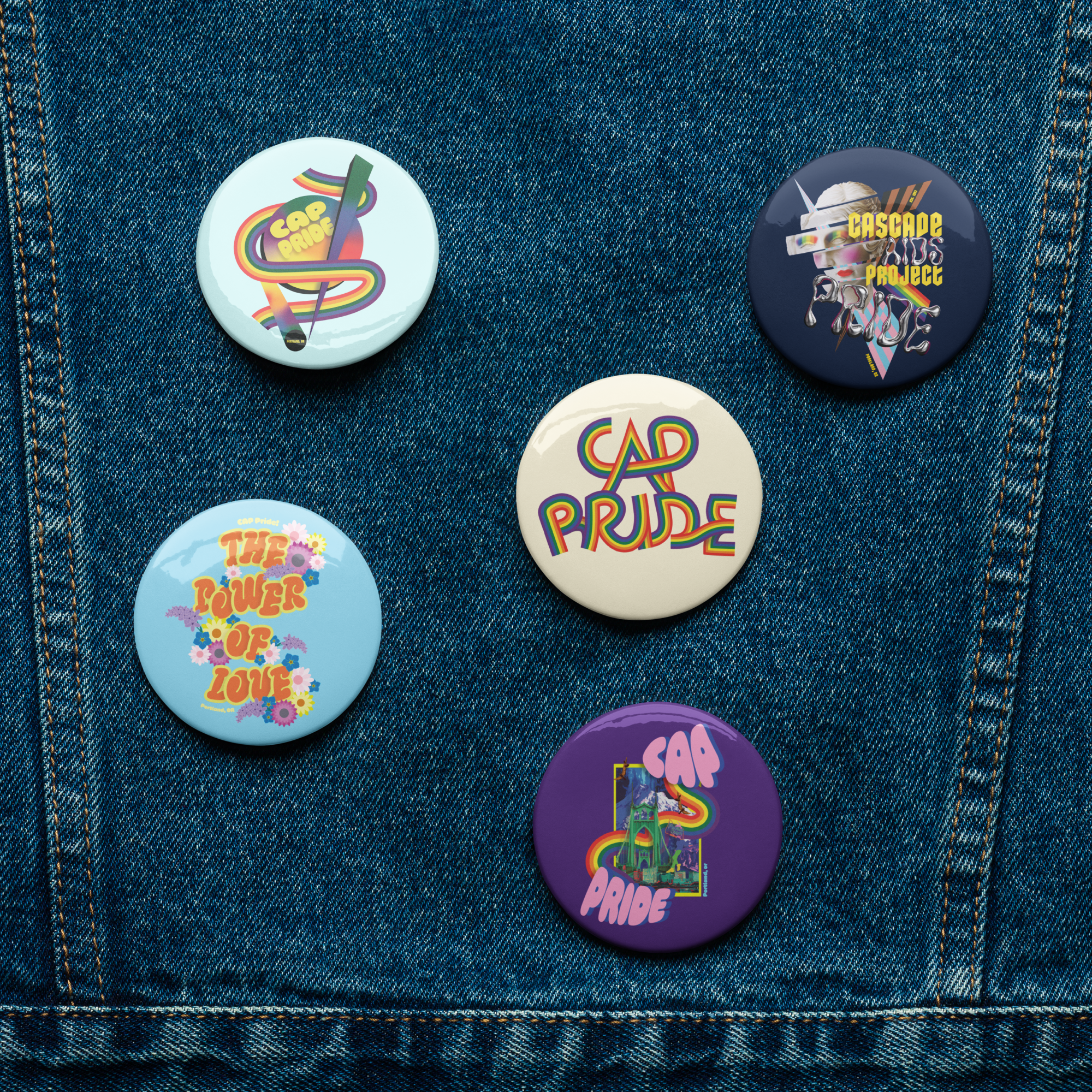 CAP Pride Collector's Pin Set