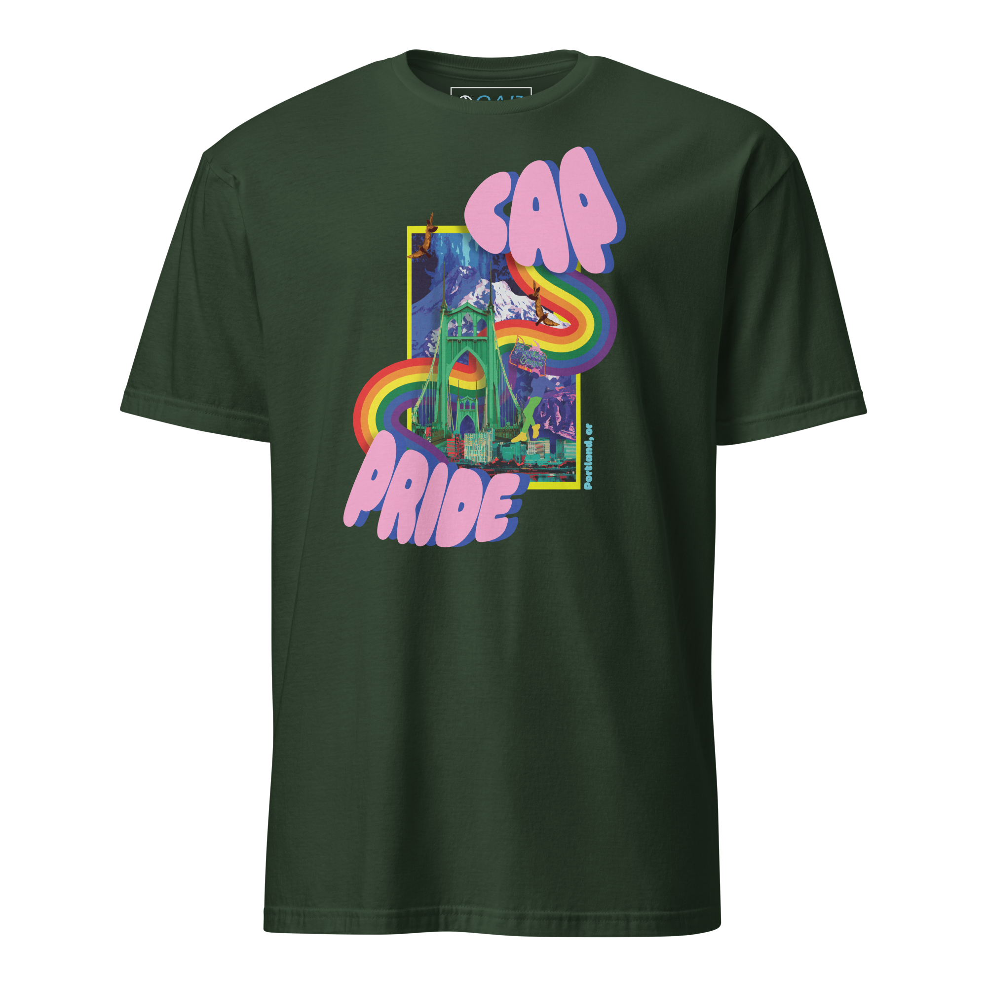 CAP Portland Pride Unisex Softstyle T-Shirt