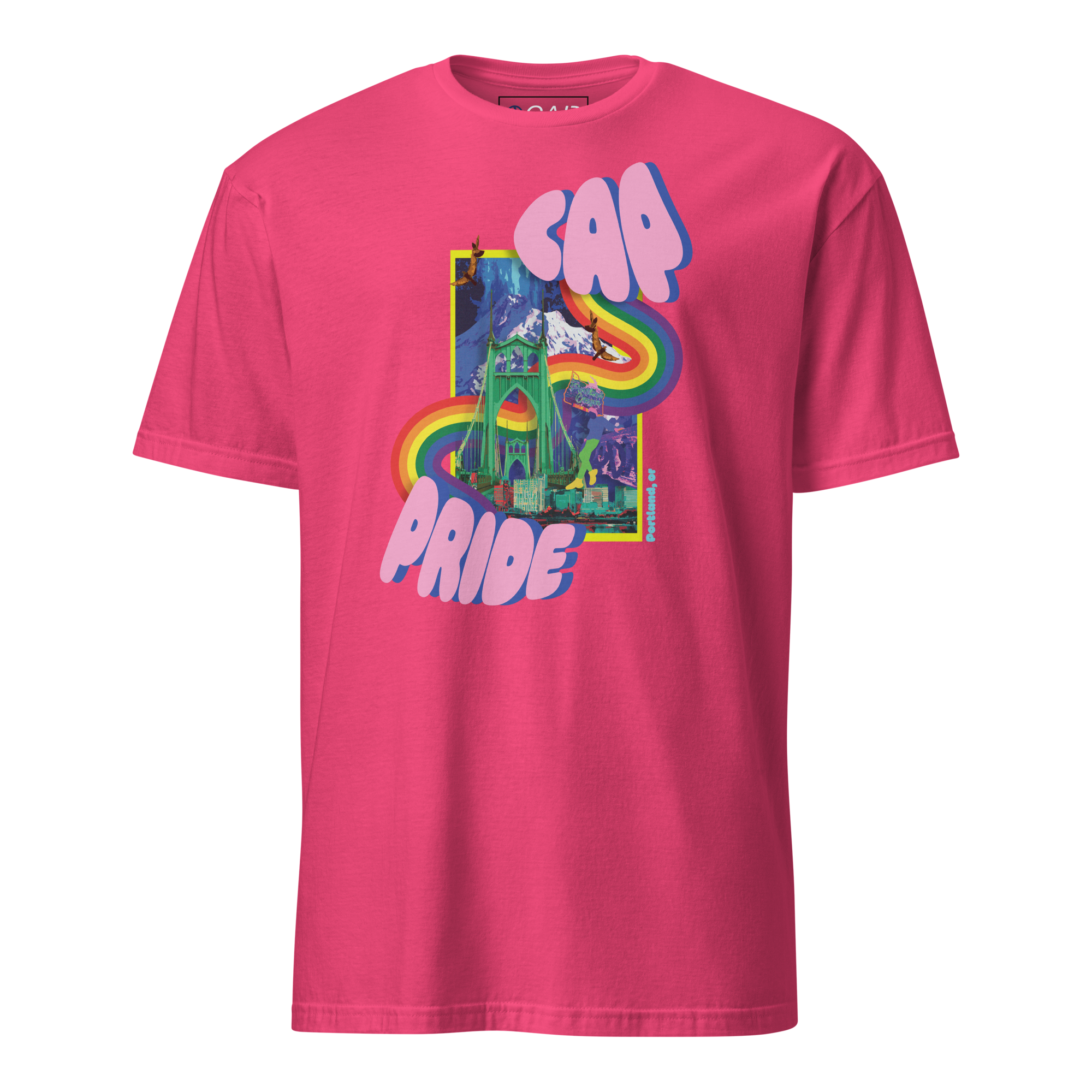 CAP Portland Pride Unisex Softstyle T-Shirt