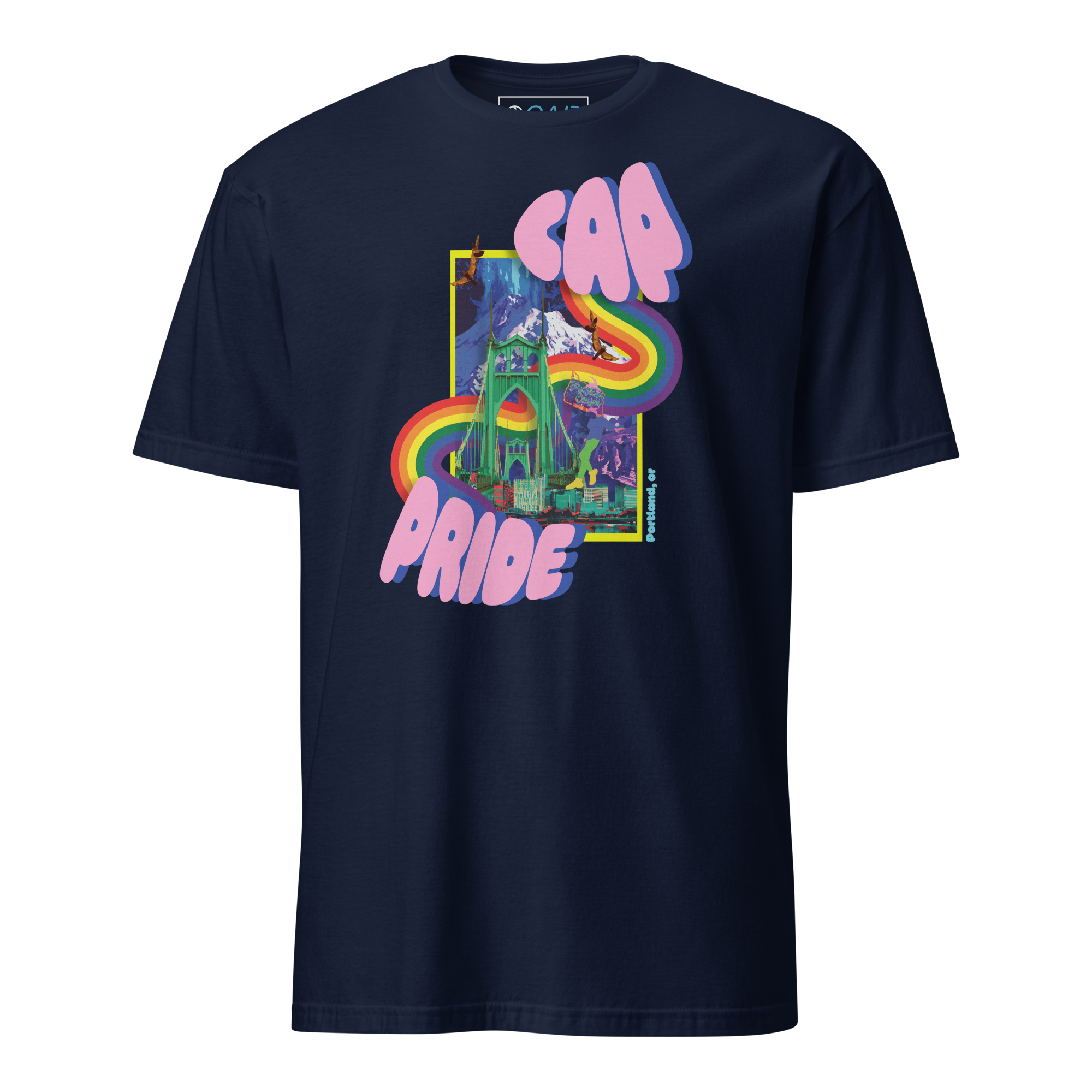 CAP Portland Pride Unisex Softstyle T-Shirt