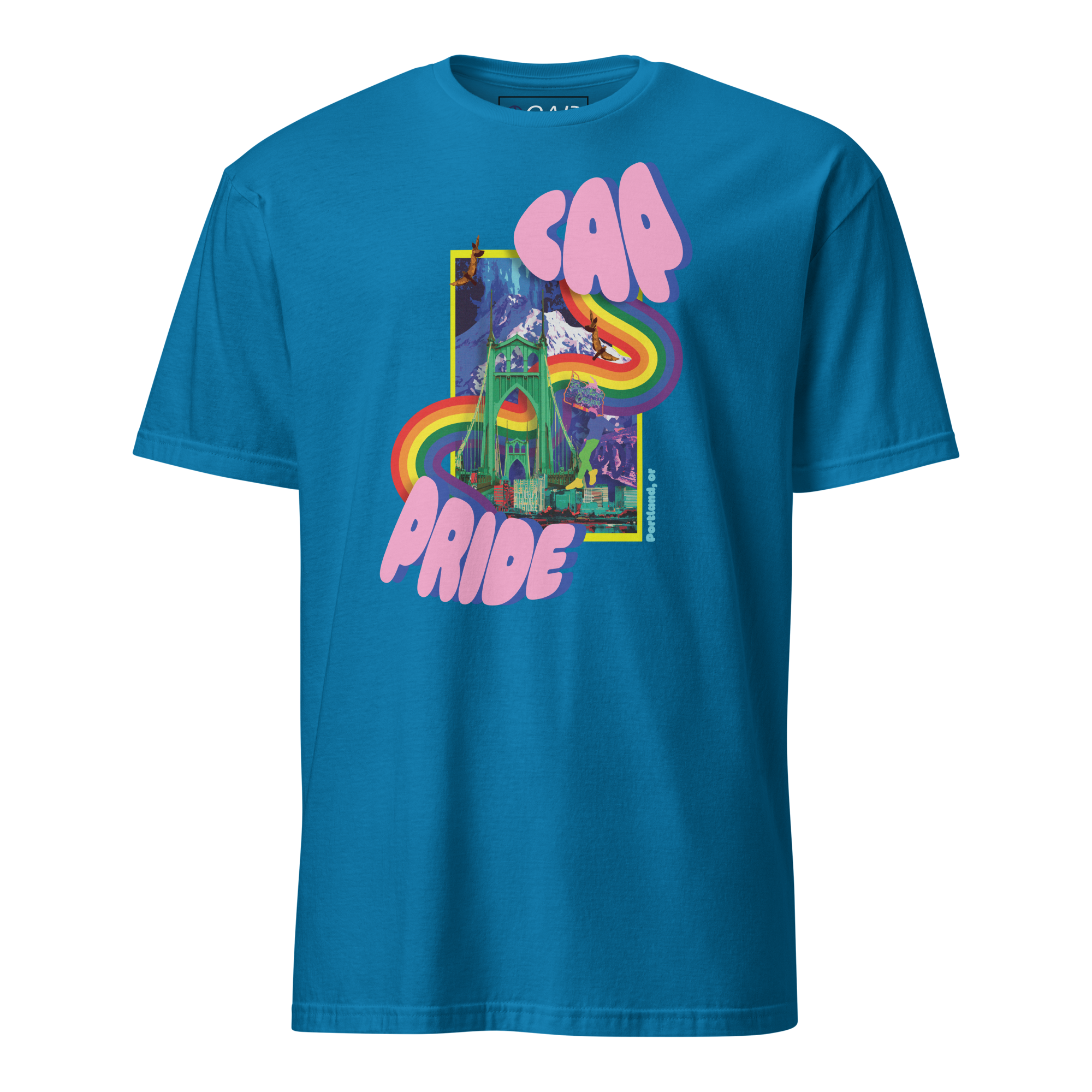 CAP Portland Pride Unisex Softstyle T-Shirt
