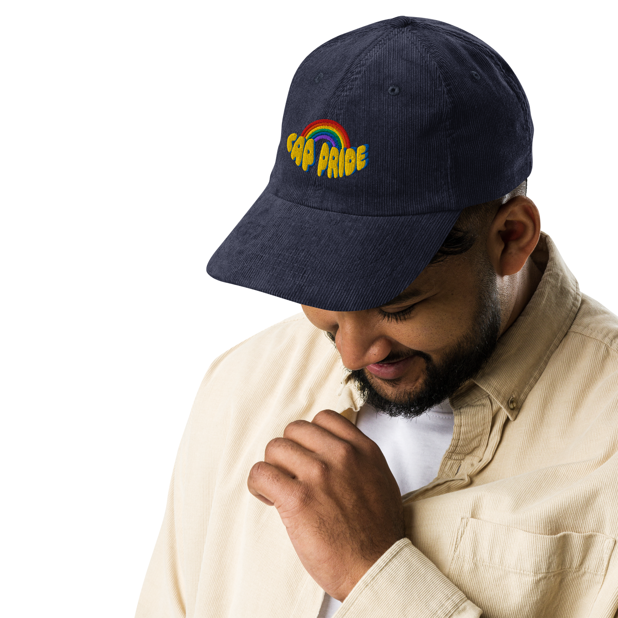 CAP Pride Vintage Corduroy Embroidered Hat