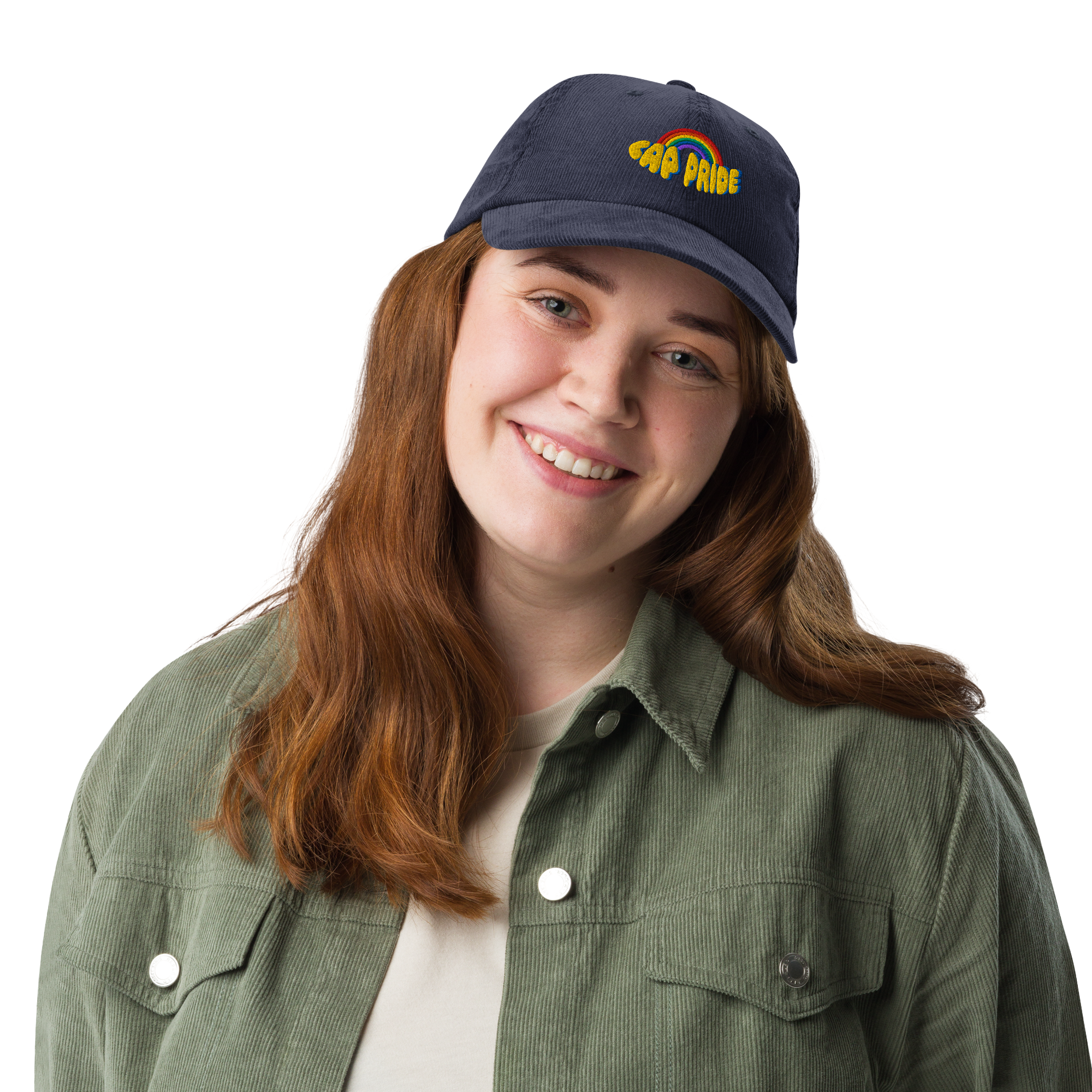 CAP Pride Vintage Corduroy Embroidered Hat